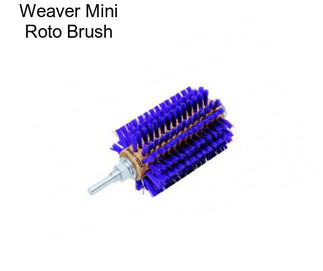 Weaver Mini Roto Brush