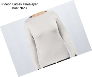 Irideon Ladies Himalayer Boat Neck