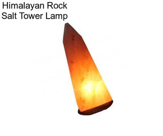 Himalayan Rock Salt Tower Lamp