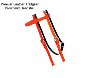 Weaver Leather Trailgear Browband Headstall