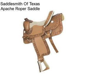 Saddlesmith Of Texas Apache Roper Saddle