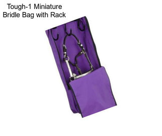 Tough-1 Miniature Bridle Bag with Rack