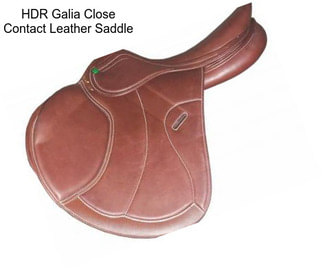 HDR Galia Close Contact Leather Saddle