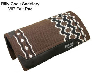 Billy Cook Saddlery VIP Felt Pad