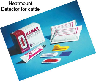 Heatmount Detector for cattle