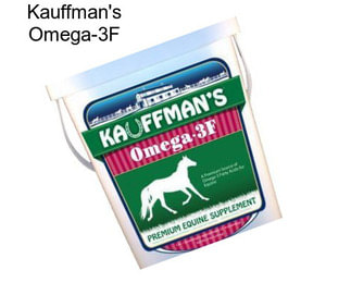 Kauffman\'s Omega-3F