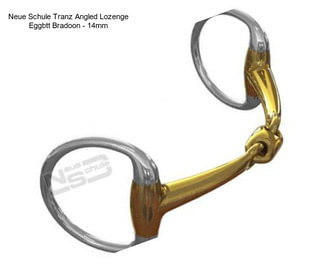 Neue Schule Tranz Angled Lozenge Eggbtt Bradoon - 14mm