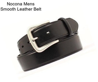 Nocona Mens Smooth Leather Belt