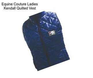 Equine Couture Ladies Kendall Quilted Vest