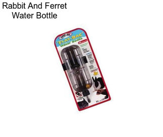 Rabbit And Ferret Water Bottle