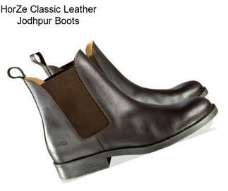 HorZe Classic Leather Jodhpur Boots