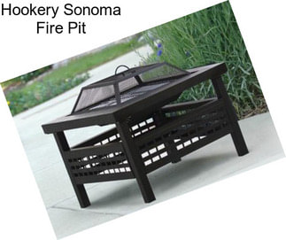 Hookery Sonoma Fire Pit
