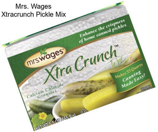 Mrs. Wages Xtracrunch Pickle Mix