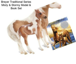 Breyer Traditional Series Misty & Stormy Model & Book Set