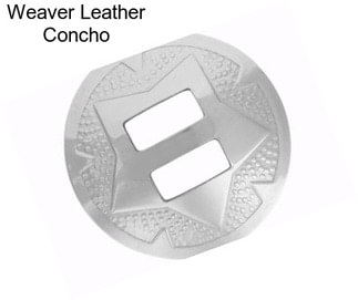 Weaver Leather Concho