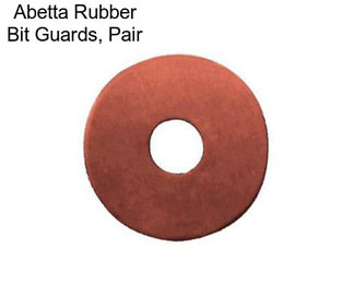 Abetta Rubber Bit Guards, Pair