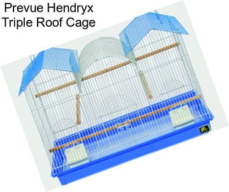 Prevue Hendryx Triple Roof Cage