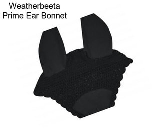 Weatherbeeta Prime Ear Bonnet