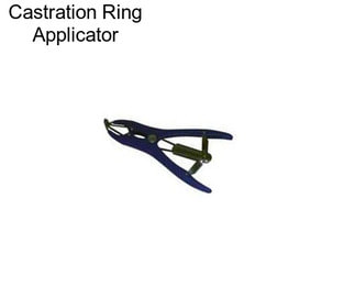 Castration Ring Applicator