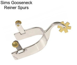 Sims Gooseneck Reiner Spurs