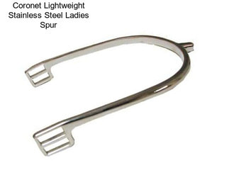Coronet Lightweight Stainless Steel Ladies Spur
