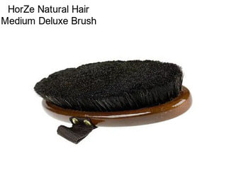 HorZe Natural Hair Medium Deluxe Brush