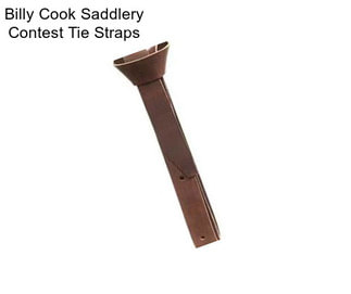 Billy Cook Saddlery Contest Tie Straps