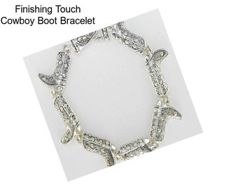 Finishing Touch Cowboy Boot Bracelet