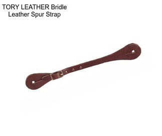 TORY LEATHER Bridle Leather Spur Strap