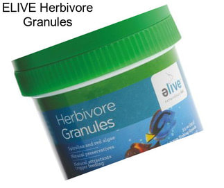 ELIVE Herbivore Granules