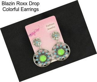 Blazin Roxx Drop Colorful Earrings
