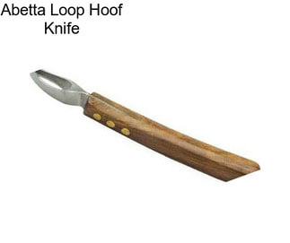 Abetta Loop Hoof Knife