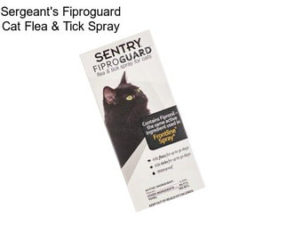 Sergeant\'s Fiproguard Cat Flea & Tick Spray