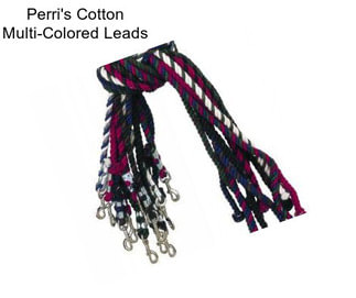 Perri\'s Cotton Multi-Colored Leads