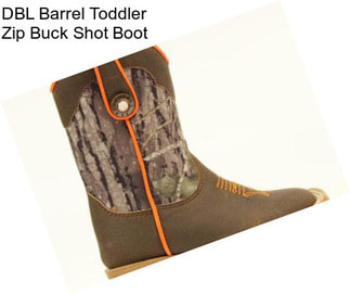 DBL Barrel Toddler Zip Buck Shot Boot