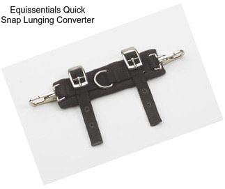 Equissentials Quick Snap Lunging Converter