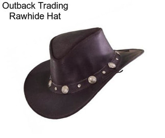 Outback Trading Rawhide Hat