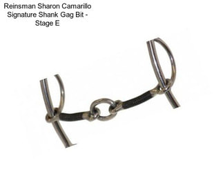 Reinsman Sharon Camarillo Signature Shank Gag Bit - Stage E