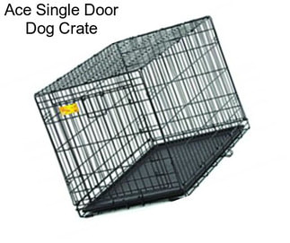 Ace Single Door Dog Crate