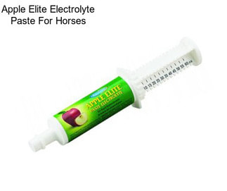 Apple Elite Electrolyte Paste For Horses