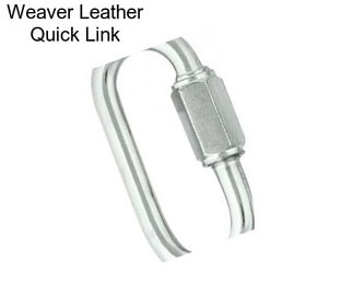 Weaver Leather Quick Link