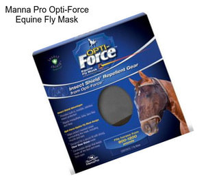 Manna Pro Opti-Force Equine Fly Mask