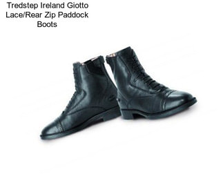 Tredstep Ireland Giotto Lace/Rear Zip Paddock Boots