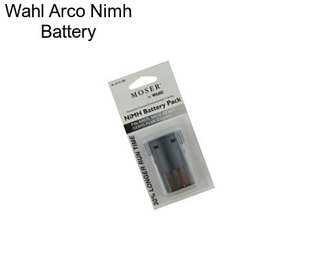 Wahl Arco Nimh Battery