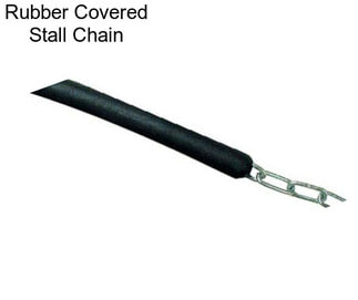 Rubber Covered Stall Chain