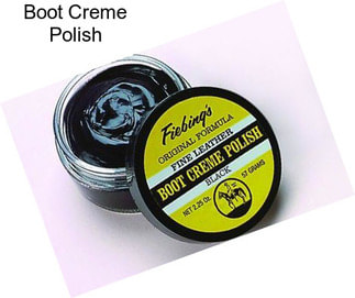 Boot Creme Polish