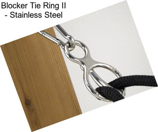 Blocker Tie Ring II - Stainless Steel