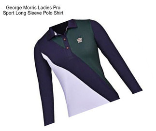 George Morris Ladies Pro Sport Long Sleeve Polo Shirt