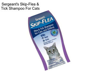 Sergeant\'s Skip-Flea & Tick Shampoo For Cats