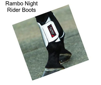 Rambo Night Rider Boots